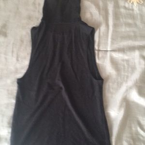 AEO Black turtle neck Tank
